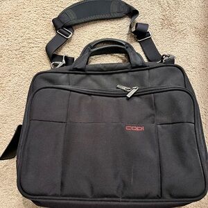 Black Men's Laptop Bag
